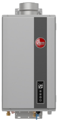 Rheem Mid Efficiency RTG-84DVLP-3 180,000 BTU Non-Condensing Tankless Liquid Propane Indoor Water Heater